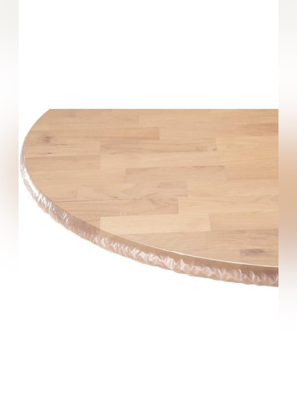 Clear Vinyl Round 36” Heavy-Duty Tablecloth Cover Fine Furniture Protector